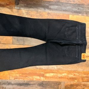 Navy blue Levi's Boot Cut jeans